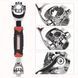 Універсальний ключ 48 в 1 Universal Tiger Wrench PRO 2428 new original Надміцний набір універсальних ключів ws73716 фото 4