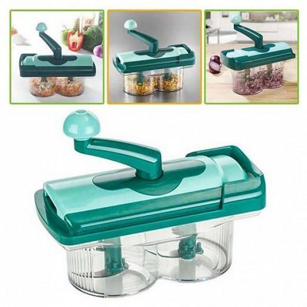 Овочерізка Nicer Dicer Twist багатофункціональна мультирізка, подрібнювач для продуктів ws38244 фото