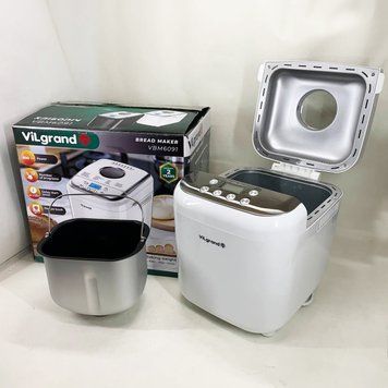 Хлібопічка ViLgrand VBM6091. Колір: білий ws64752 фото