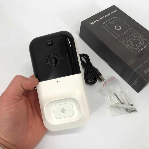 Бездротова відеокамера дверного дзвінка домофон SMART DOORBELL X5 wifi ws58118 фото