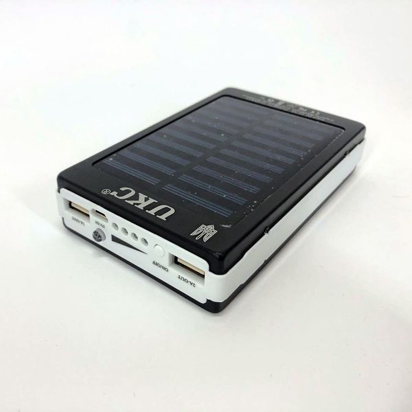 УМБ Power Bank Solar 90000 mAh мобільне зарядне з сонячною панеллю та лампою, Power Bank Charger Батарея ws44689 фото