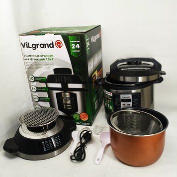 Мультиварка-скороварка VILGRAND VMC1057P 6л 1500Вт ws55412 фото