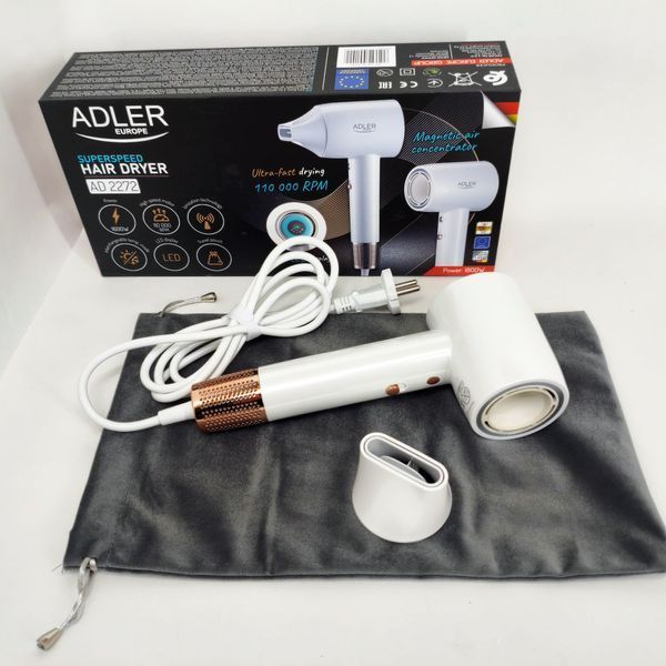 Фен з іонізацією Adler AD 2272 1800Вт ws75144 фото
