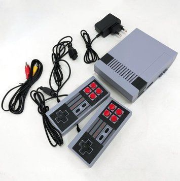 Ігрова приставка GAME NES 620 / 7724 два джойстики 620 вбудованих ігор 8bit Av-Вихід, приставки денді ws16781 фото
