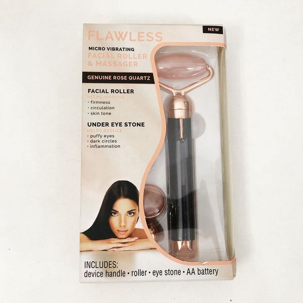 Масажер ролик електричний для особи Facial Roller Massager. Колір чорний ws25719-2 фото