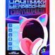 Бездротові навушники з котячими вушками та RGB підсвічуванням Cat VZV 23M. Колір: рожевий ws53257-2 фото 8