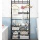 Вішалка для одягу New simple floor clothes rack з полицями для взуття метал ws99519 фото 3