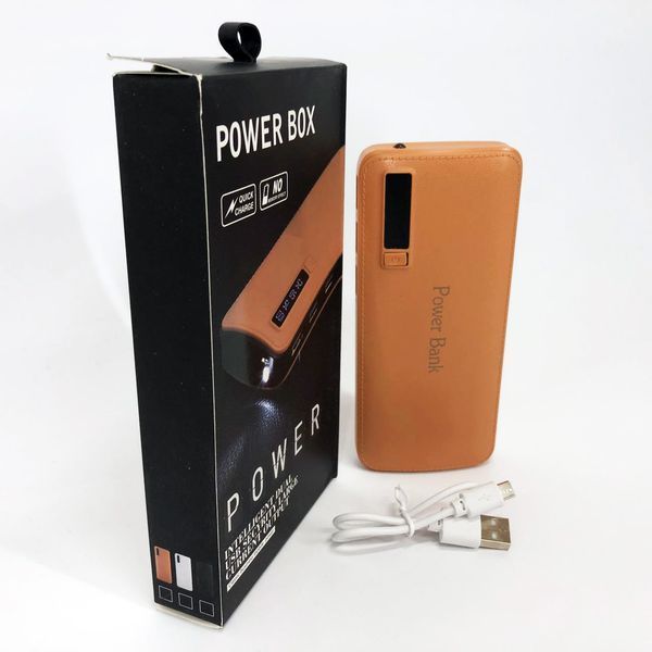 Портативний зарядний пристрій Павербанк 50000 mAh 3хUSB Power Bank Smart Tech Beige ws64443 фото