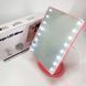 Дзеркало для макіяжу з 16 LED підсвічуванням Mirror, косметичне дзеркало з підсвічуванням. Колір: рожевий ws11962-1 фото 4