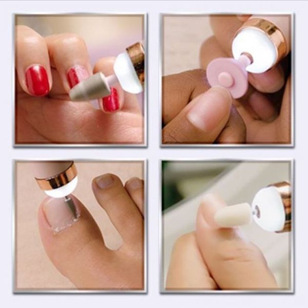 Фрезер для манікюру та педикюру Flawless Salon Nails, ручка фрезер для манікюру. Колір: рожевий ws53122 фото