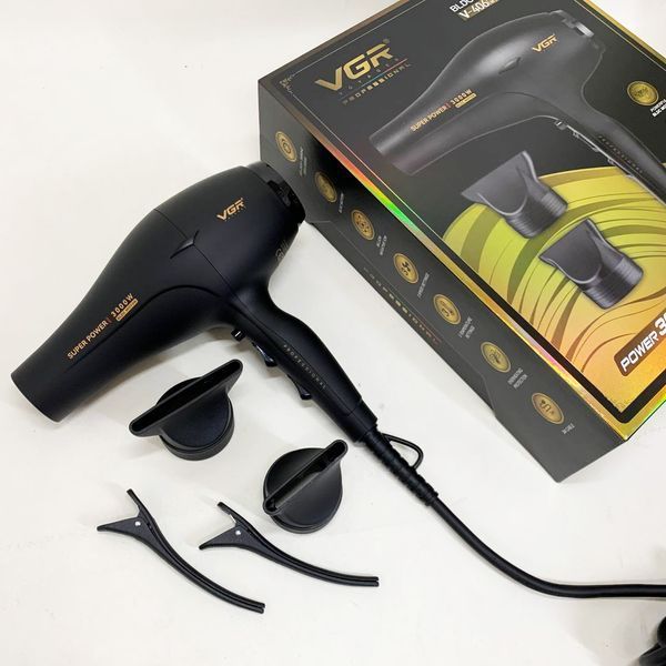 Фен VGR V-406 BLACK 3000Вт ws27392 фото