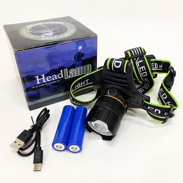 Ліхтар налобний A16-GT 2x18650 ws42528 фото